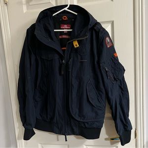 Parajumpers Gobi Spring Jacket Mens Navy Blue Size Large